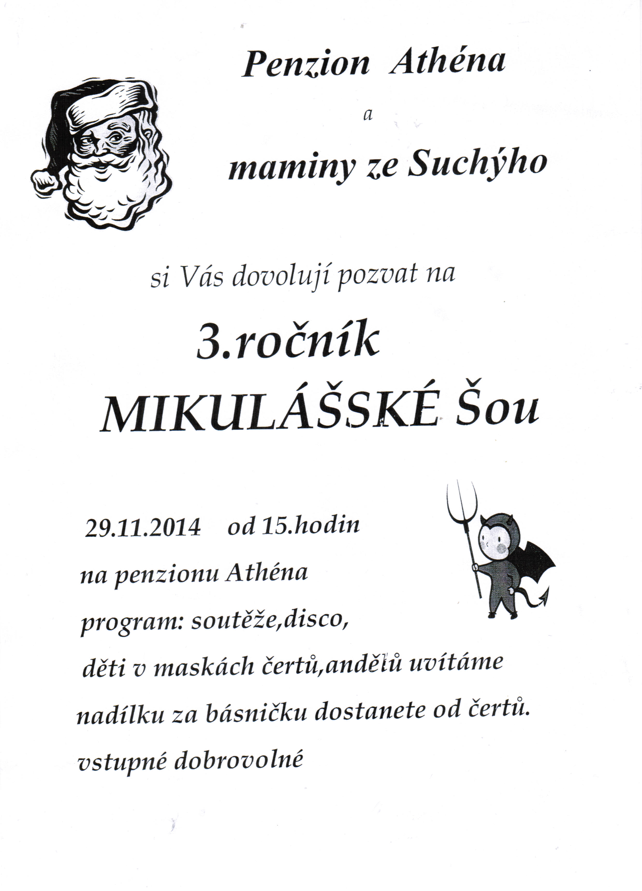 Mikulášská šou